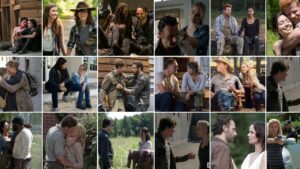 18 historias de amor en The Walking Dead que terminaron muy mal